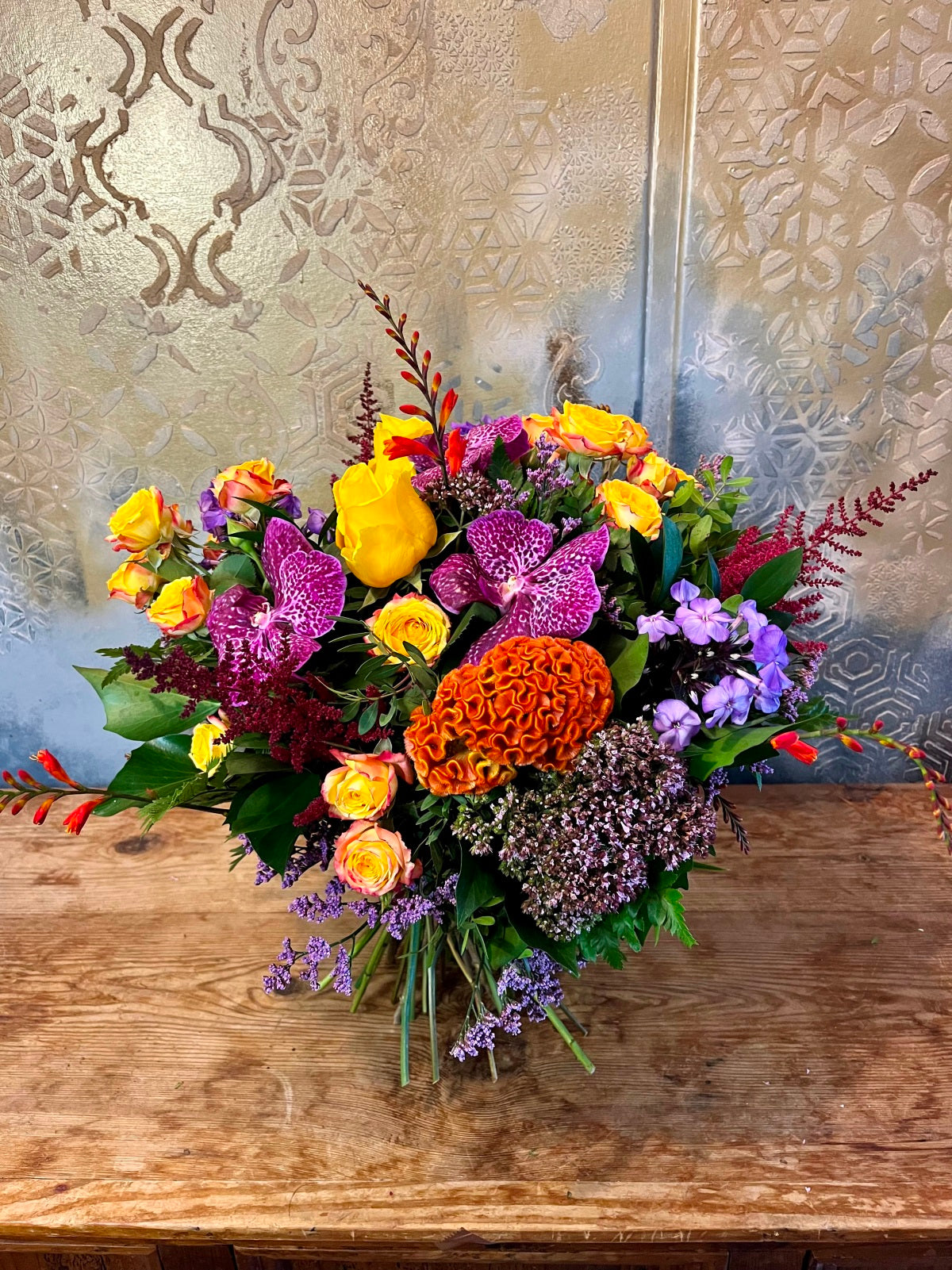 Vibrant Autumnal Flower Bouquet