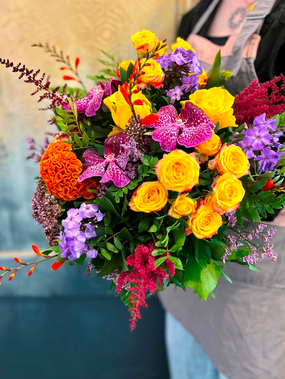 Vibrant Autumnal Flower Bouquet