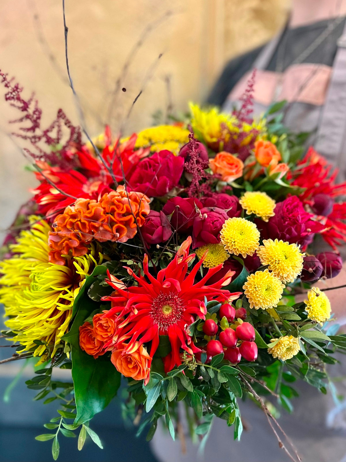 Vivid Autumnal Bouquet