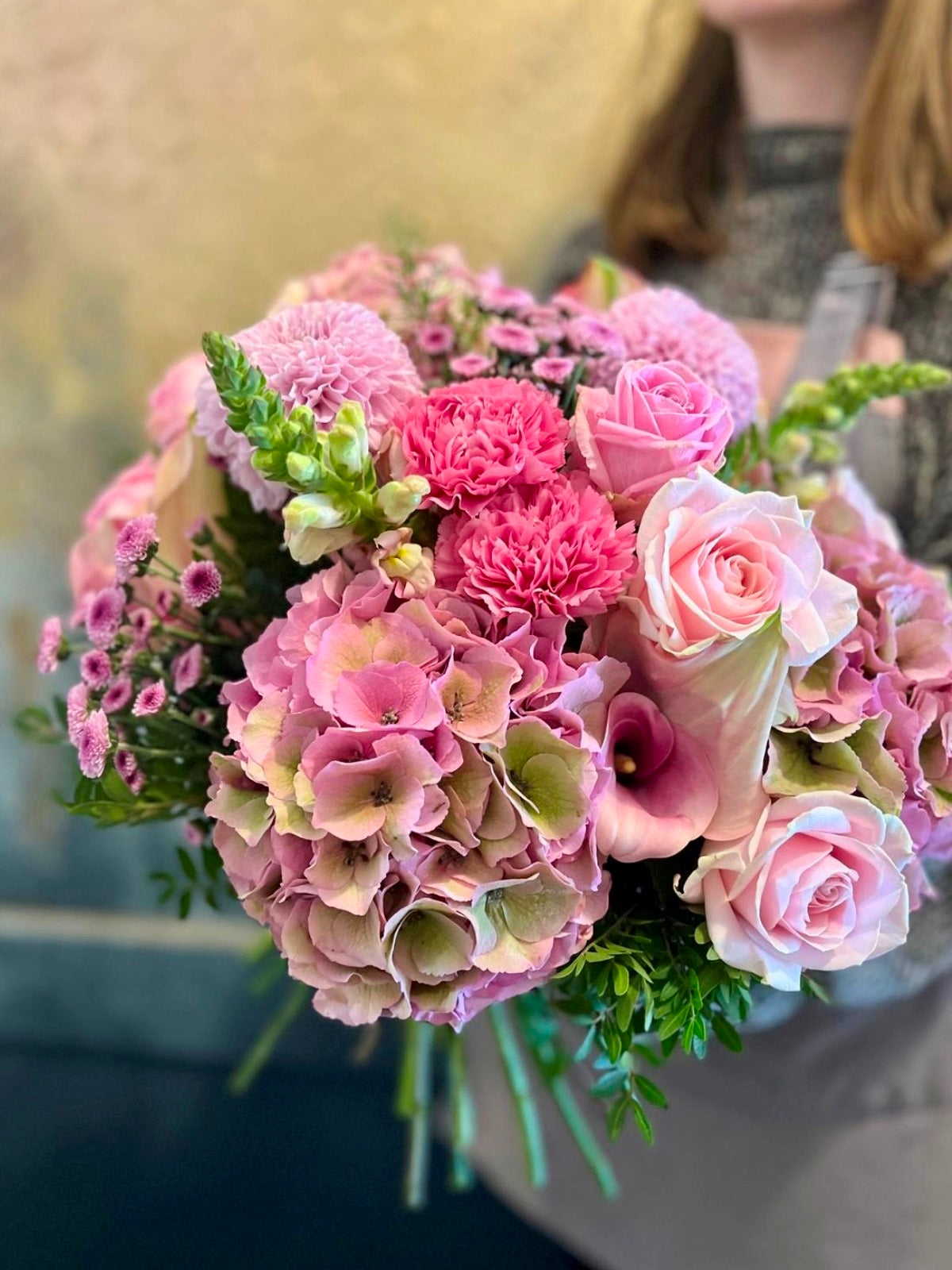 Bouquet of Pink Blooms