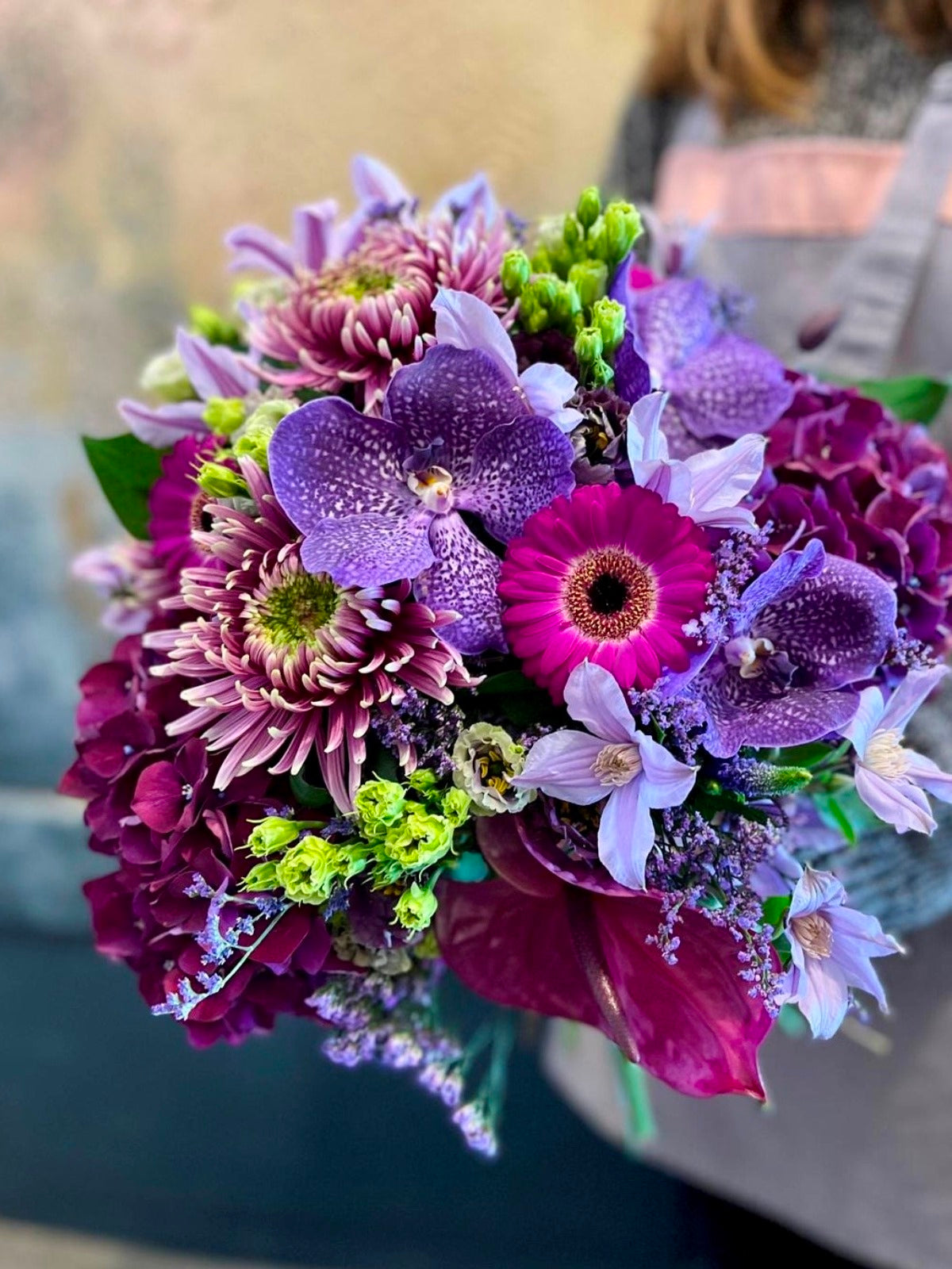 Bouquet of Purple Blooms