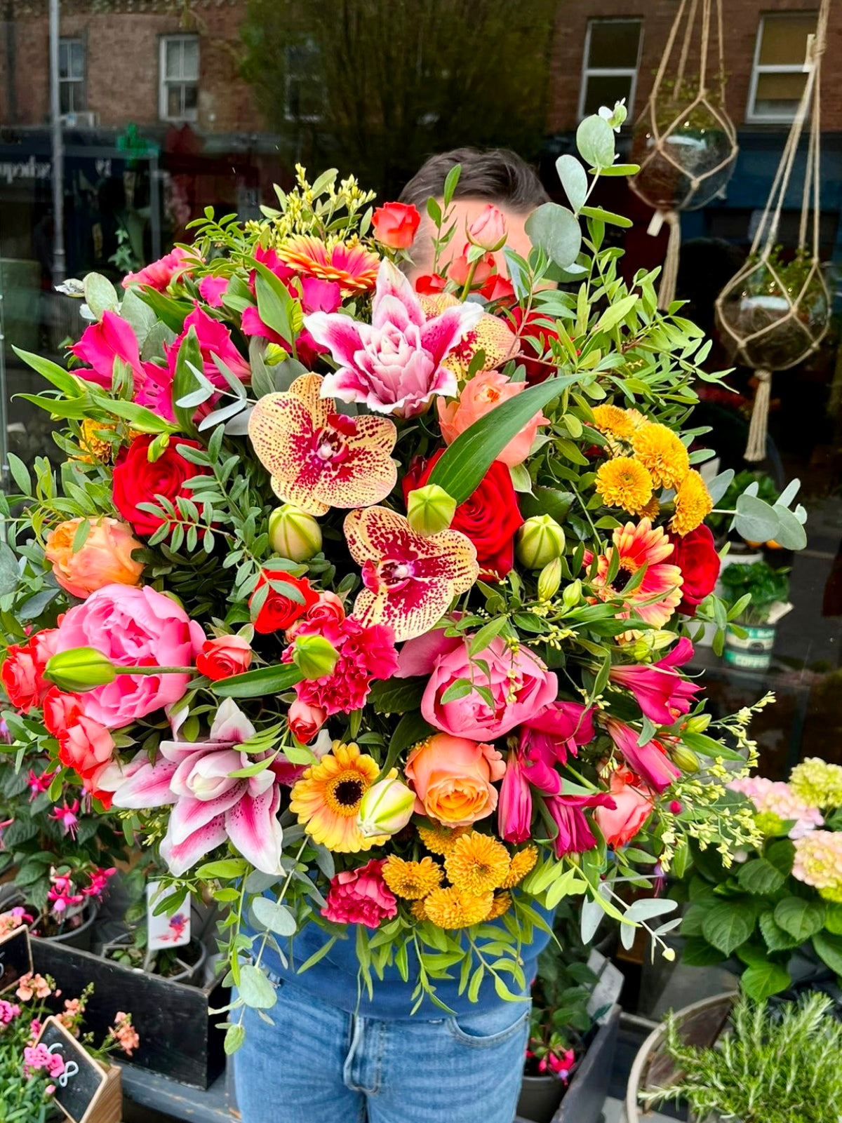 Luxury Pink Lily and Orchid Bouquet