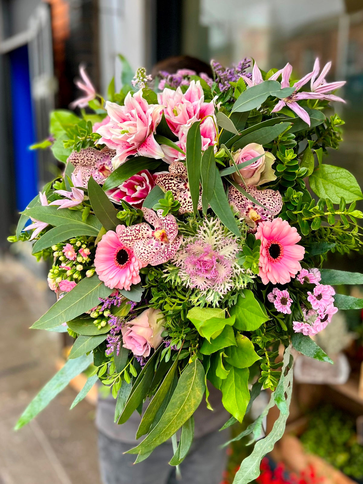 Luxury Winter Pink Bouquet