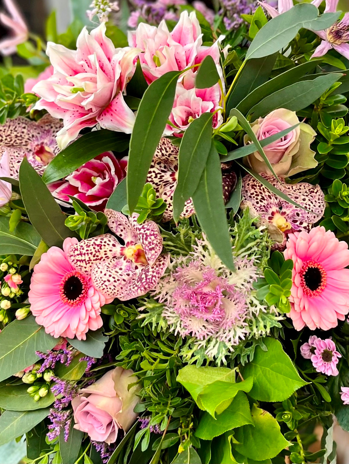 Luxury Winter Pink Bouquet