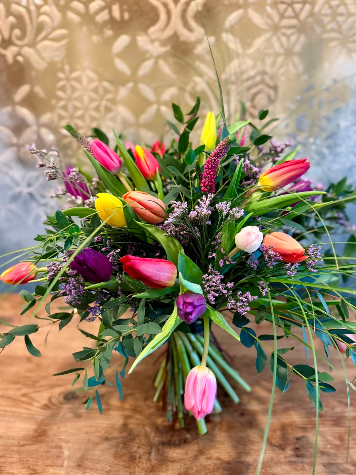 Colourful Tulips Flower Bouquet