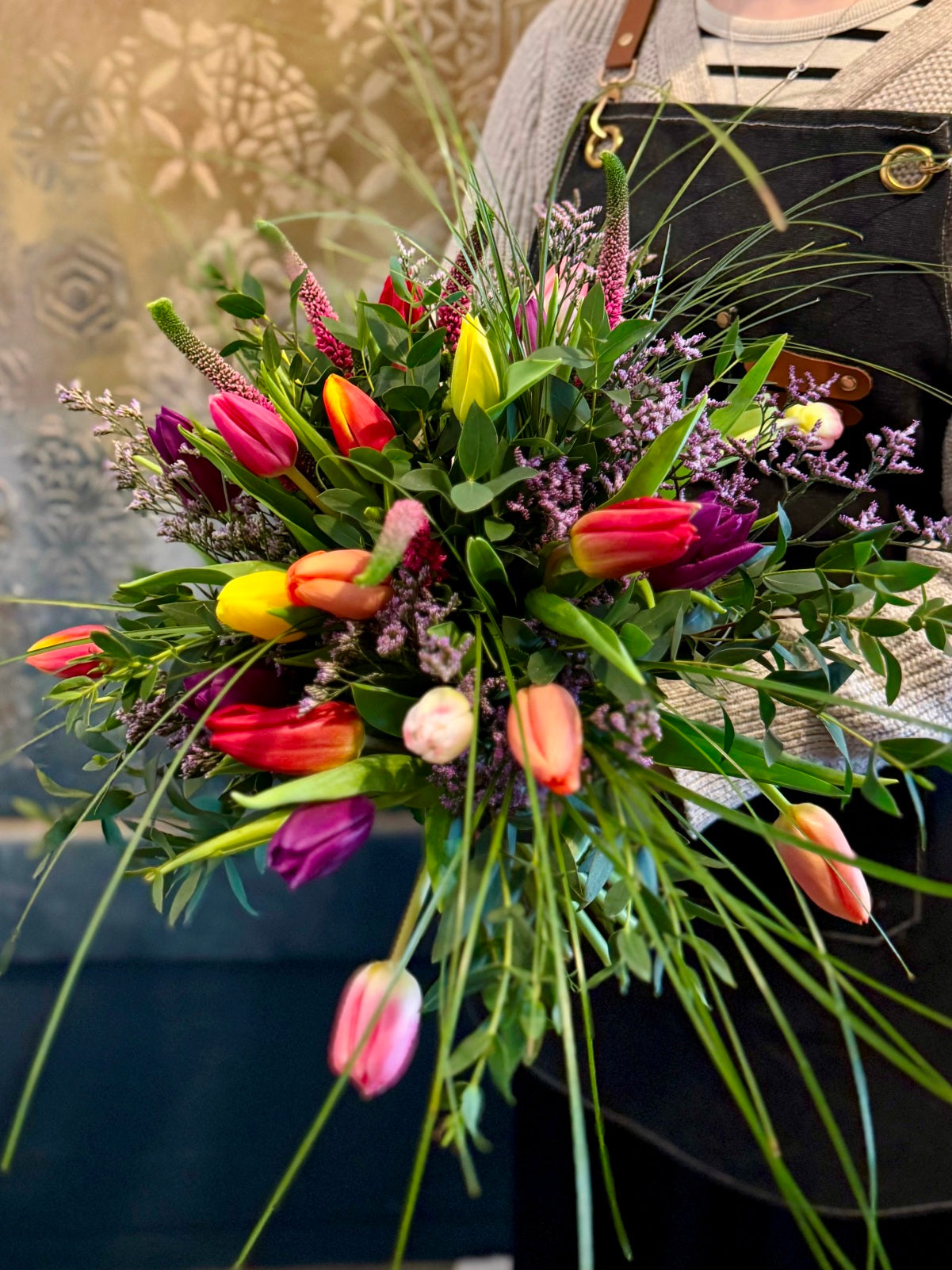 Colourful Tulips Flower Bouquet