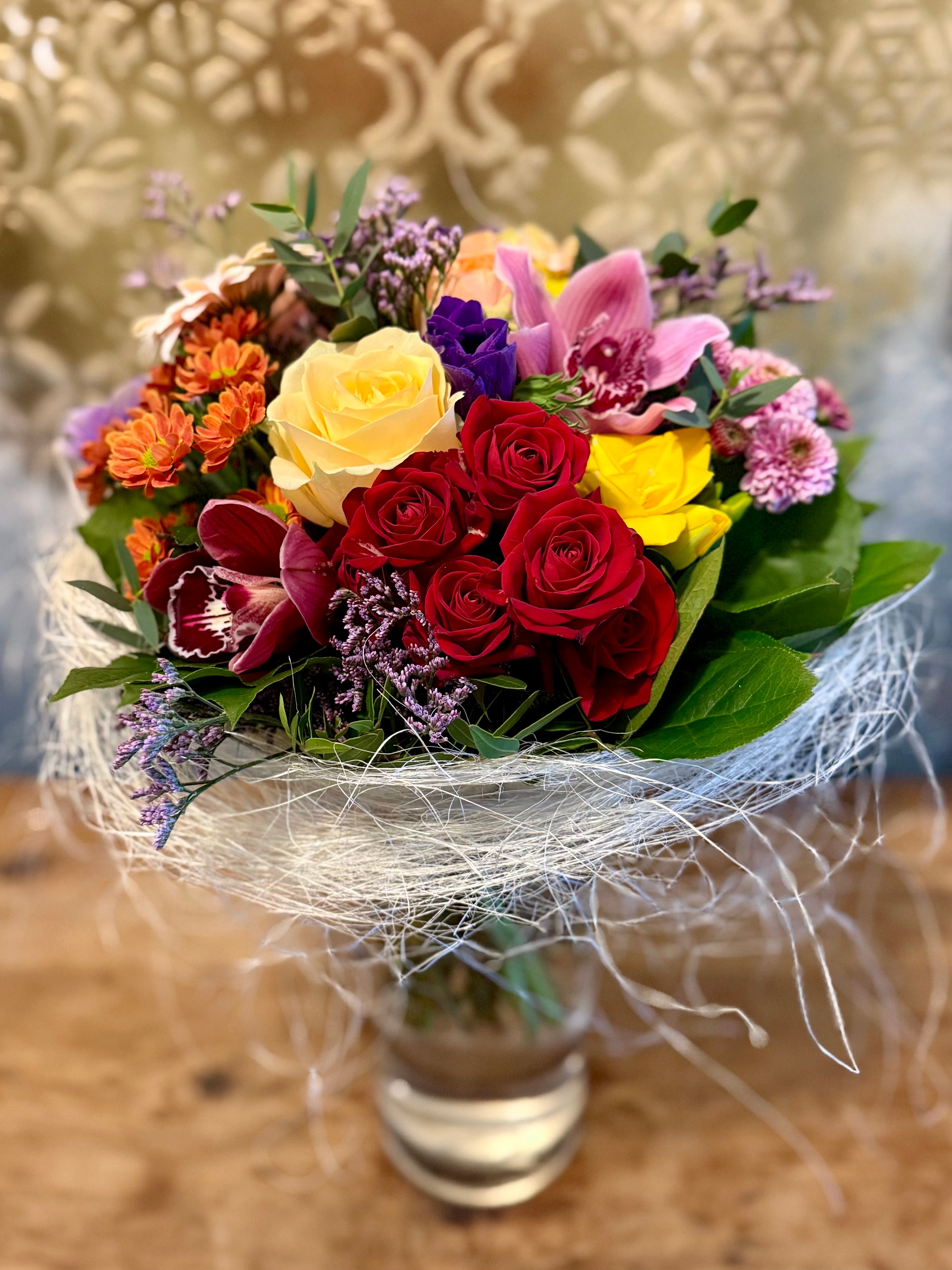 Mother's Day Vibrant Bouquet in Vase