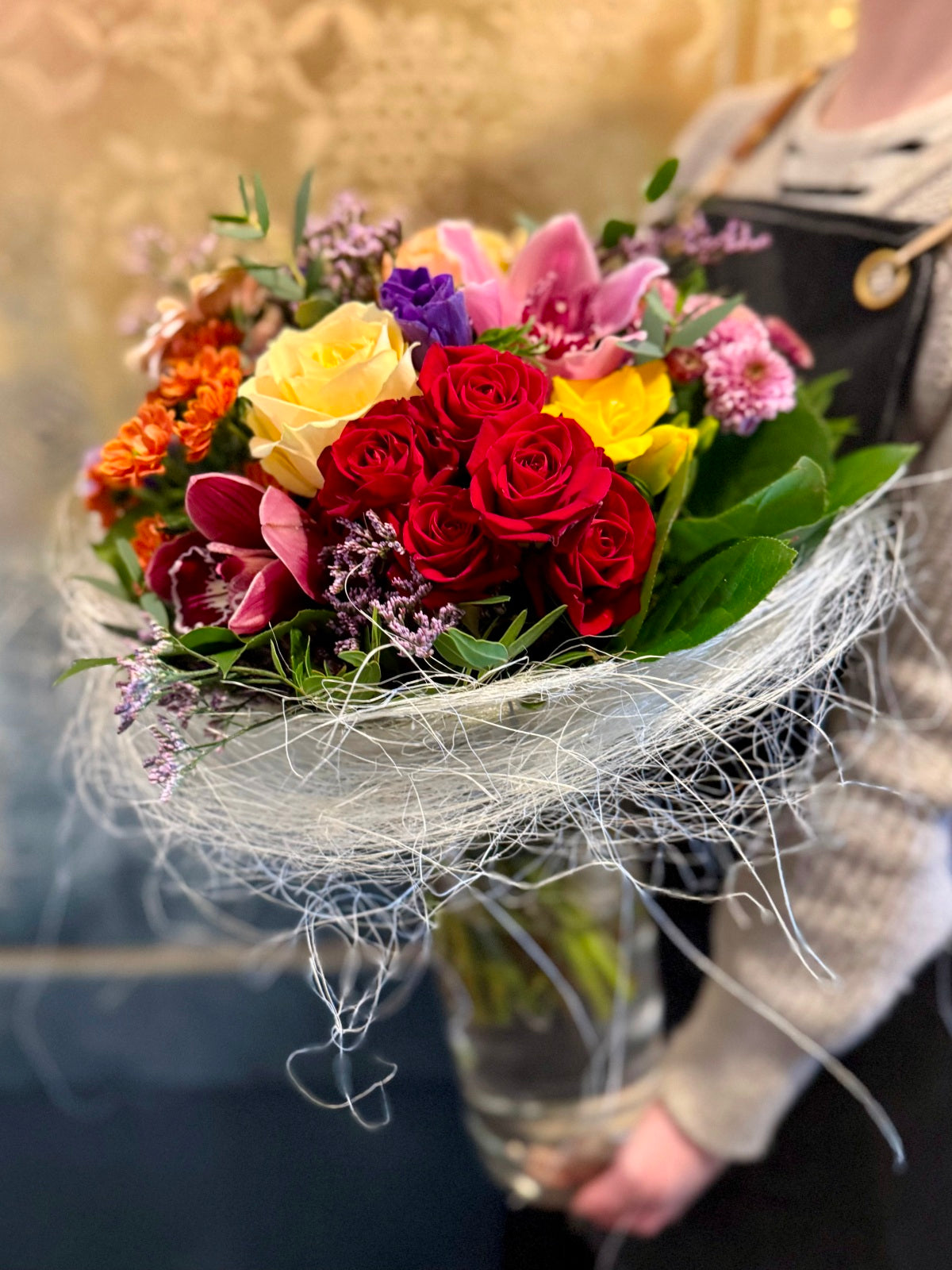 Mother's Day Vibrant Bouquet in Vase