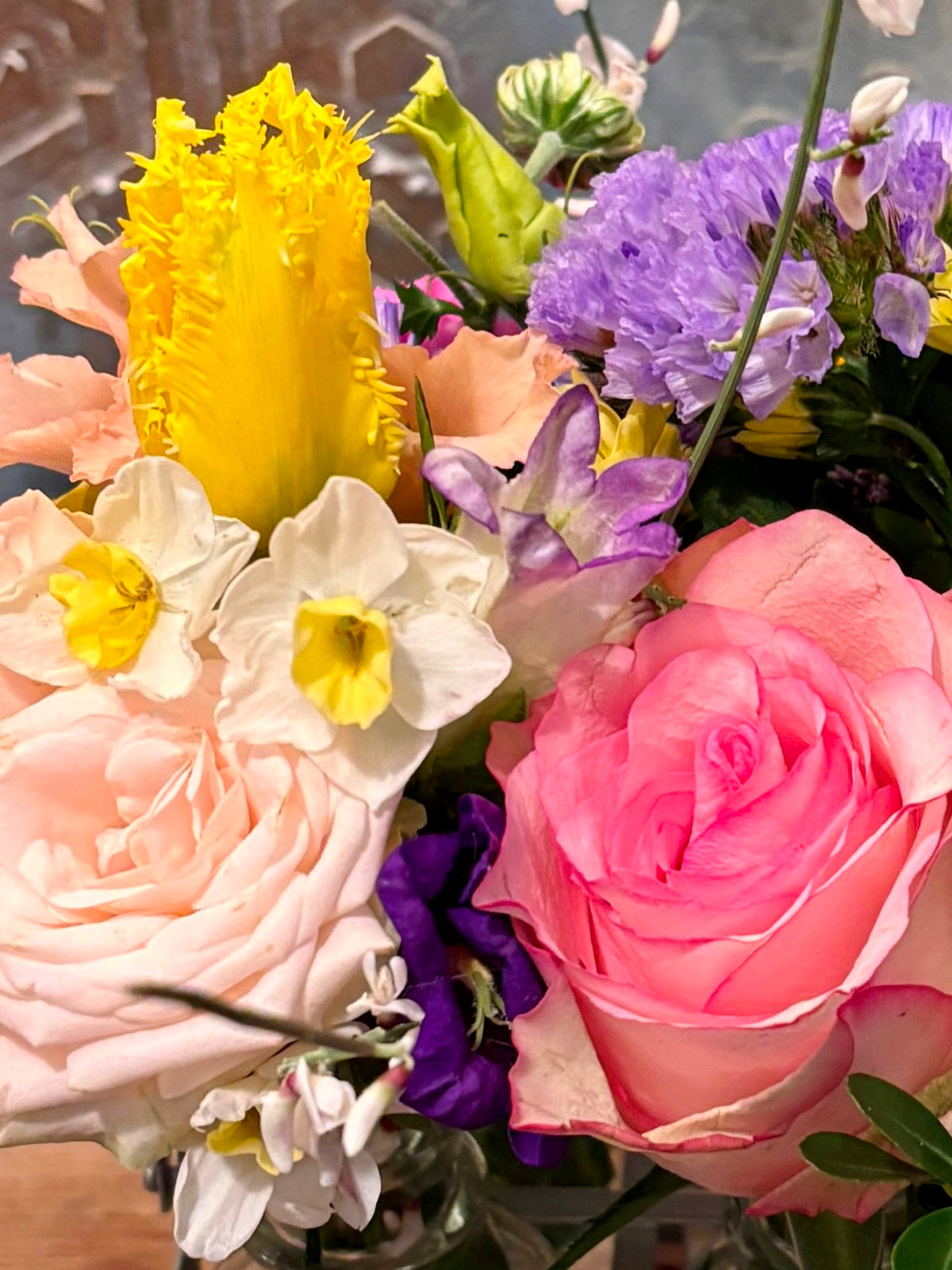 Spring Blooms in Bottles