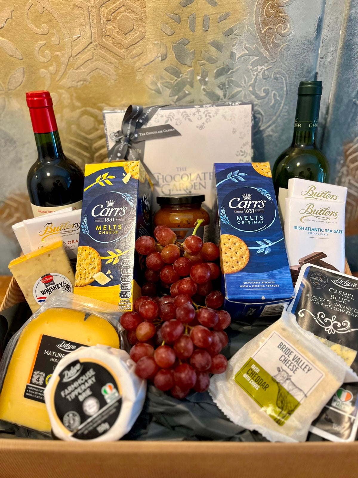 Cheese, Wine & Chocolate Hamper