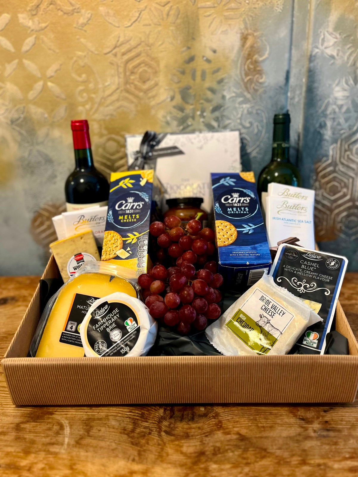 Cheese, Wine & Chocolate Hamper