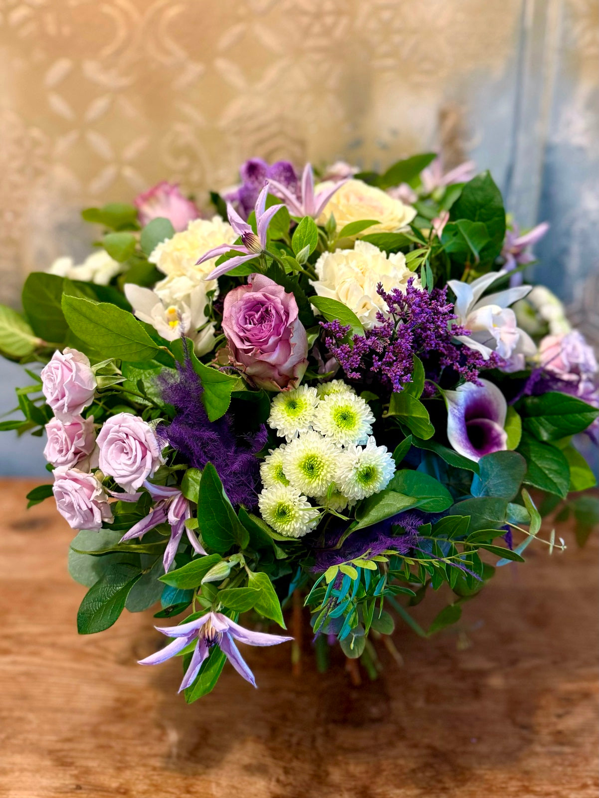 Winter Garden Flower Bouquet